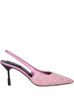 Туфли-лодочки MSGM 85 мм, розовый
