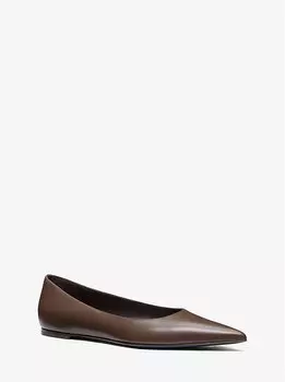 Туфли-Лодочки Renata из кожи Michael Kors, коричневый