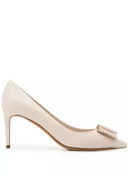 Туфли-лодочки Vara Bow Ferragamo, белый