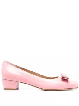 Туфли-лодочки Vara Bow Ferragamo, розовый