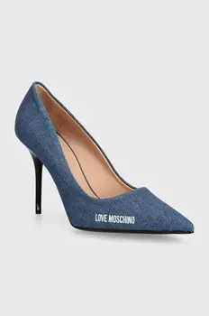 Туфли Love Moschino, синий