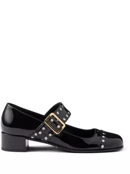 Туфли Мэри Джейн Prada, черный