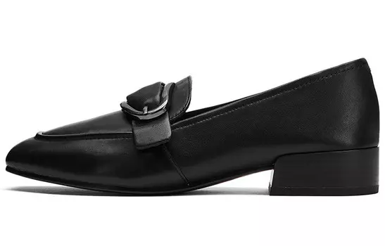 Туфли Мэри Джейн женские черные Clarks