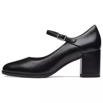 Туфли Мэри Джейн женские черные Clarks