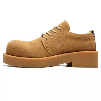 Туфли Men"s Casual Men Low-Top Brown Beidouniao
