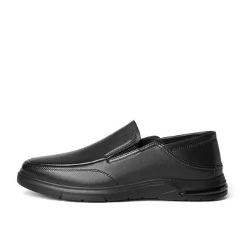 Туфли Men"s Casual Men Low-Top Solid Color Senda, цвет Light black