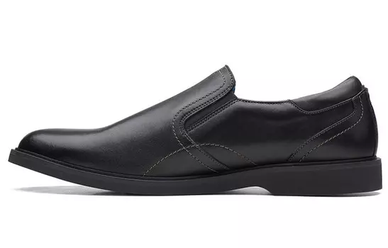 Туфли мужские низкие черные Clarks