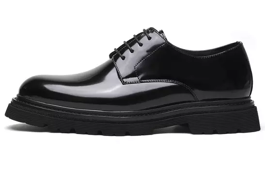 Туфли мужские низкие черные Elle Homme