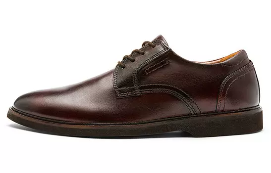 Туфли мужские низкие коричневые Clarks