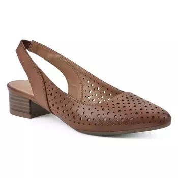 Туфли на каблуке Boronic slingback от White Mountain, chestnut