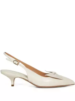 Туфли на каблуке Ferragamo, белый