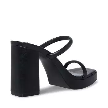 Туфли на каблуке Steve Madden Polly Heeled Sandal, черный