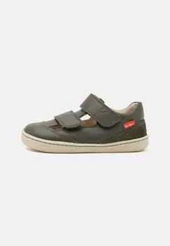 Туфли на липучке KICKBLOOM Kickers, цвет kaki