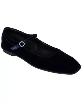 Туфли на плоской подошве Aeyde Uma Suede, темно-синий