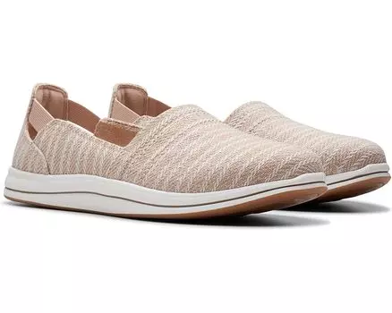 Туфли на плоской подошве Clarks Breeze Step II, цвет Sand Textile