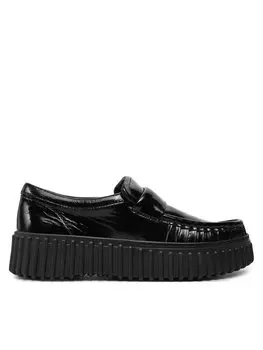 Туфли на плоской подошве Clarks, черный