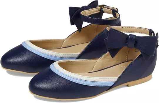 Туфли на плоской подошве Janie and Jack Pieced Ballet Flat, цвет Multicolor