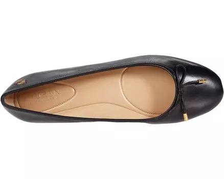 Туфли на плоской подошве Jayna Ballet Flat LAUREN Ralph Lauren, черный