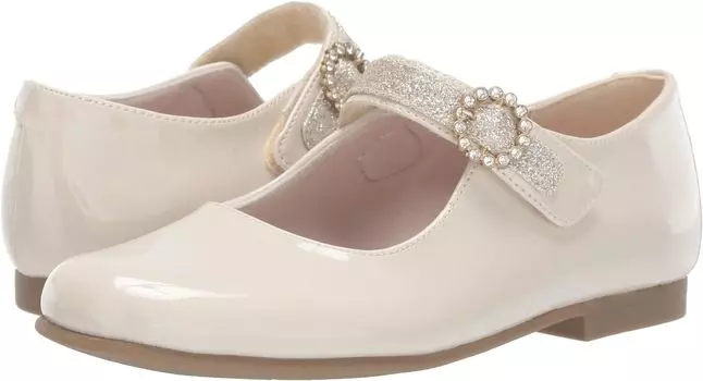 Туфли на плоской подошве Rachel Shoes Millie, цвет Bone Patent