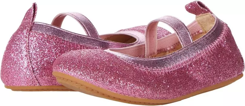 Туфли на плоской подошве Yosi Samra Miss Samara, цвет Fuchsia Glitter