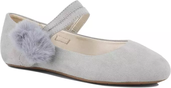 Туфли на плоской подошве Yosi Samra Miss Sandie, цвет Stone Grey