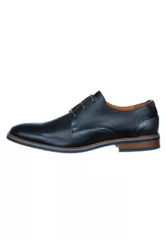 Туфли на шнуровке AMALFI Van Lier, цвет blue cognac orange