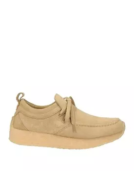 Туфли на шнуровке Clarks, бежевый