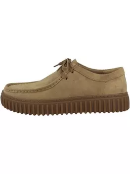 Туфли на шнуровке Clarks, коричневый