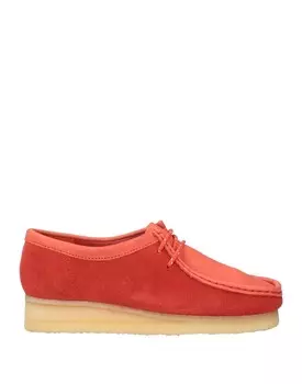 Туфли на шнуровке Clarks, красный