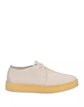 Туфли на шнуровке Clarks, светло-серый