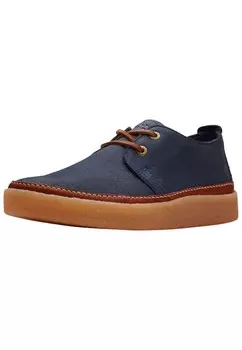 Туфли на шнуровке CLARKS, темно-синий
