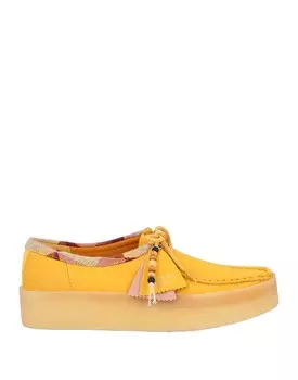 Туфли на шнуровке Clarks, желтый