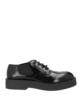 Туфли на шнуровке Jil Sander, черный