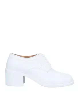 Туфли на шнуровке Maison Margiela, белый