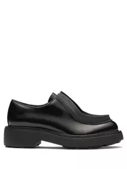 Туфли на шнуровке Prada, черный