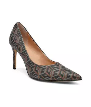 Туфли на шпильках Guess Piera8 с элементами кожи, черный
