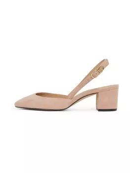 Туфли на высоком каблуке TOMMY HILFIGER Slingback Pumps, розовый