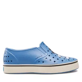 Туфли Native Miles Print 15112101-4866 Vallarta Blue/Bone White/Previntage Mickey, синий