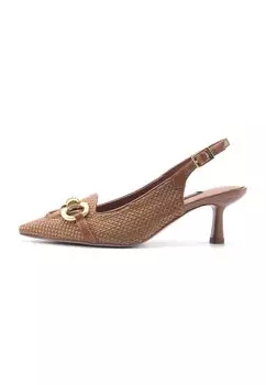 Туфли Nine West, коричневый