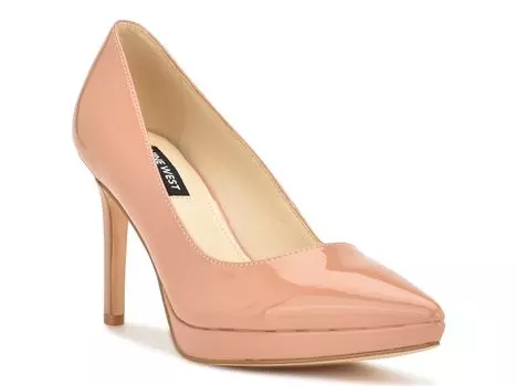 Туфли Nine West на платформе, бежевый