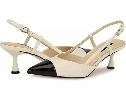 Туфли Nine West Rizzy, цвет Cream/Black Multi