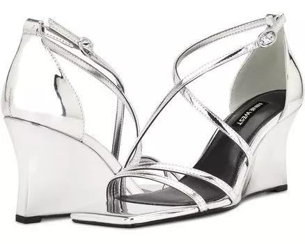 Туфли Nine West Rolga 3, серебряный