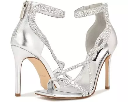 Туфли Nine West Talla 2, серебряный