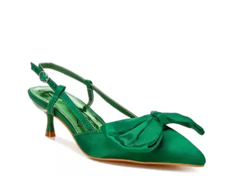 Туфли Okshak London Rag, Emerald Green