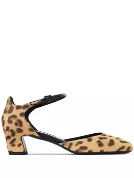 Туфли Pixie 45 мм Jimmy Choo, нейтральный цвет