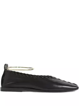 Туфли Ring JIL SANDER, черный