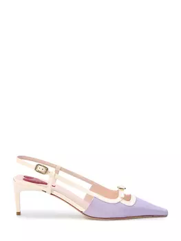 Туфли Roger Vivier Viv' Canard slingback, фиолетовый
