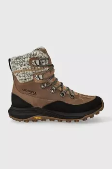 Туфли Siren 4 Thermo Mid Zip WP Merrell, коричневый