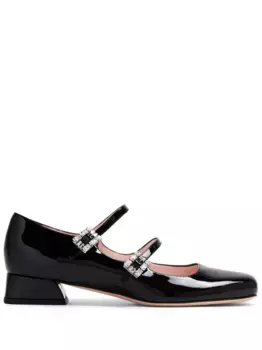 Туфли Trs Vivier с кристаллами Roger Vivier, черный