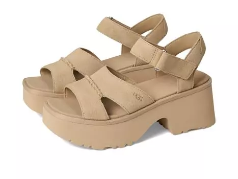 Туфли UGG New Heights Ankle Strap, цвет Mustard Seed